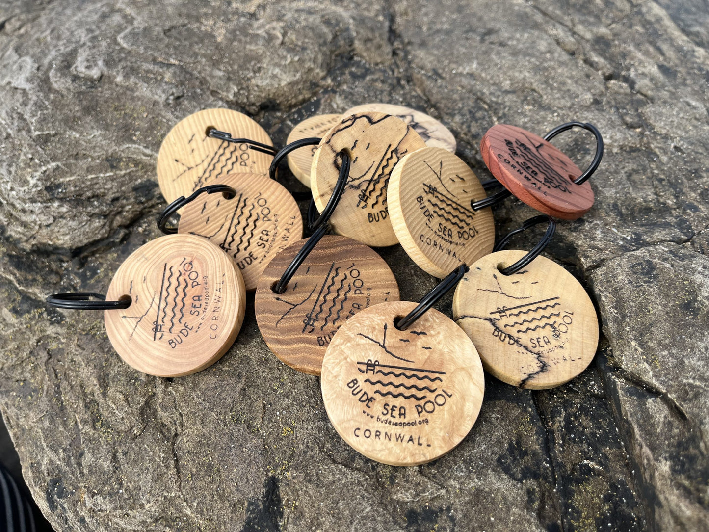 Key Ring Wooden image 2