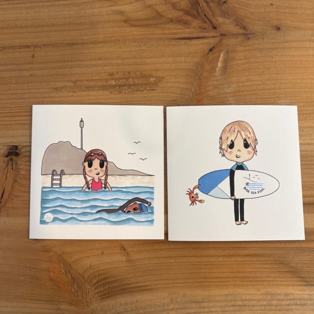 Lucy Lou Greetings Card