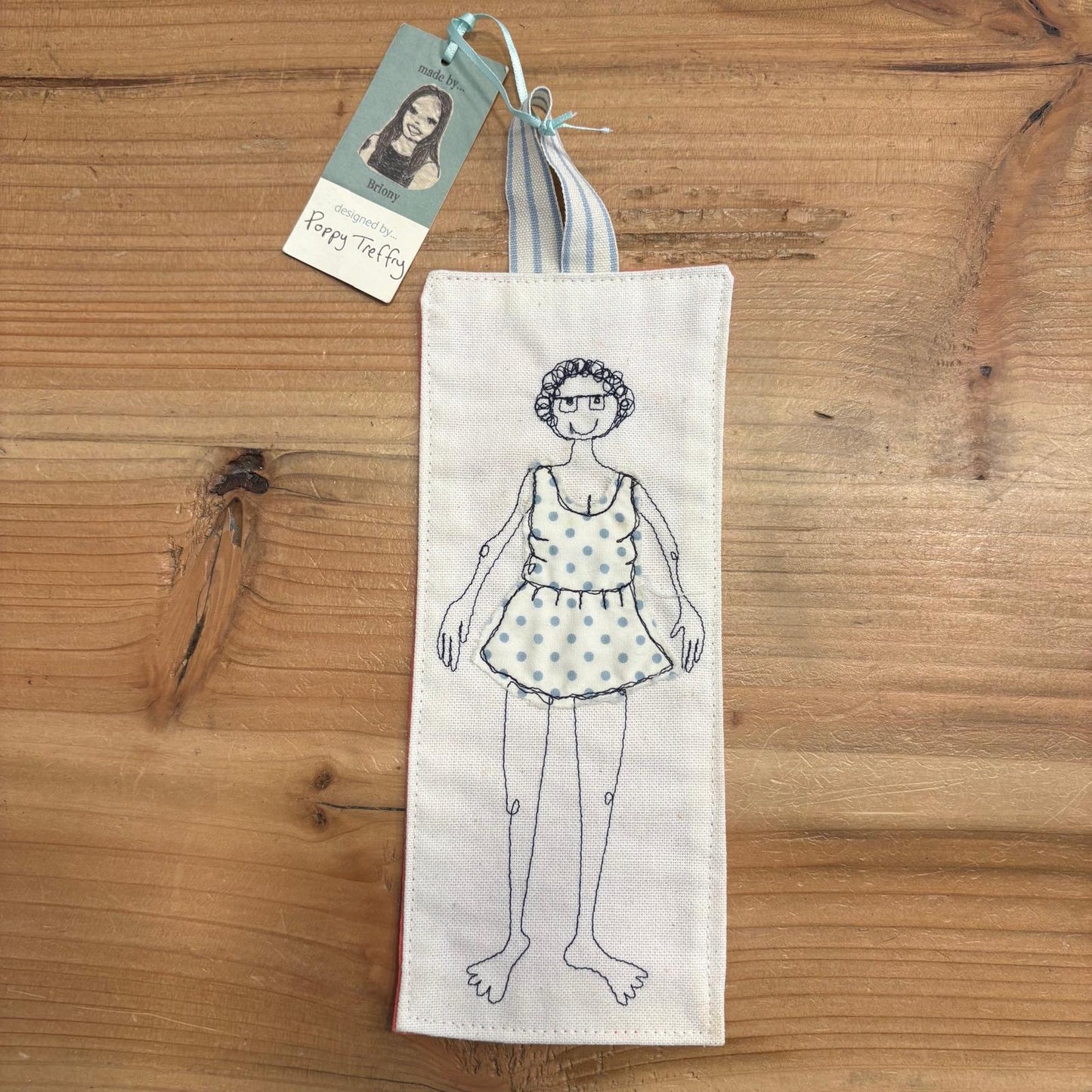 Poppy Treffry Bather Design Bookmark