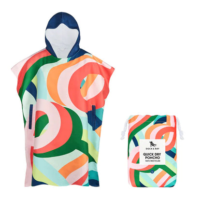 Poncho Adult Dock and Bay - Fruit Loops, Small image