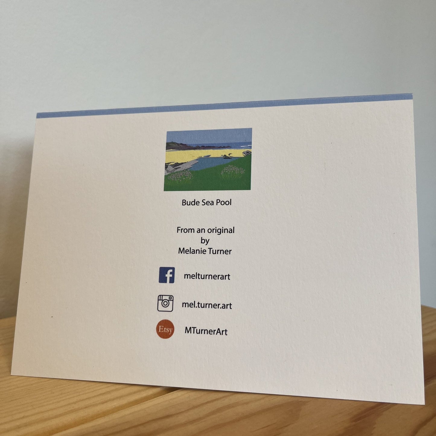 Card Melanie Turner Bude Sea Pool image 1