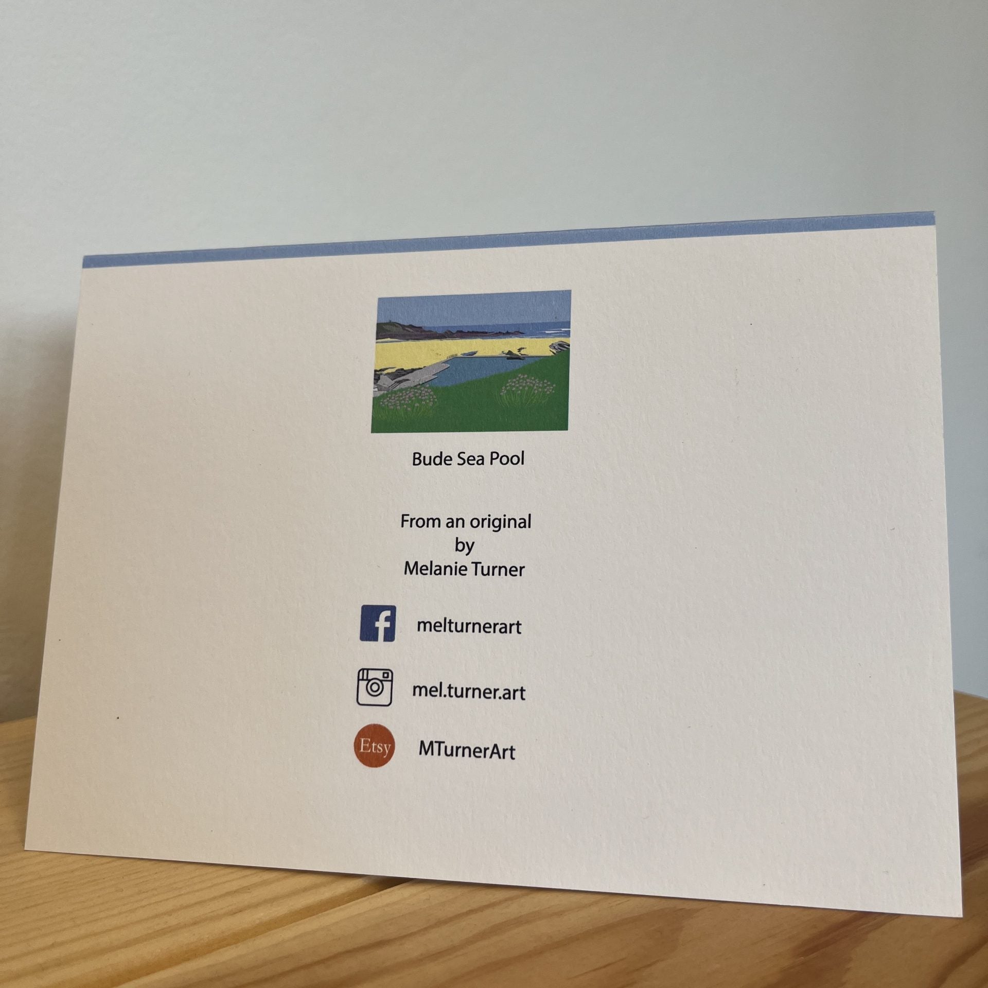 Card Melanie Turner Bude Sea Pool image 1