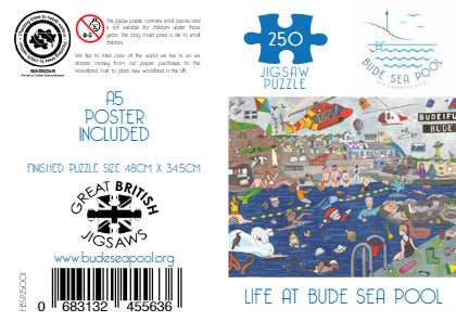 Jigsaw 250 piece Life at the Pool image 2