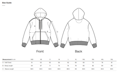 Hoody Unisex Organic Zip Thru Green Bay image 3