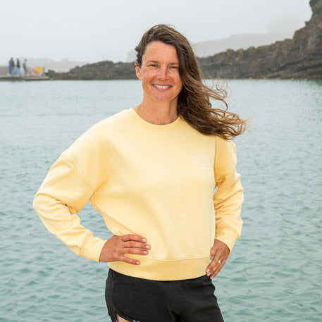Sweatshirt Women Organic Viva Yellow image 0