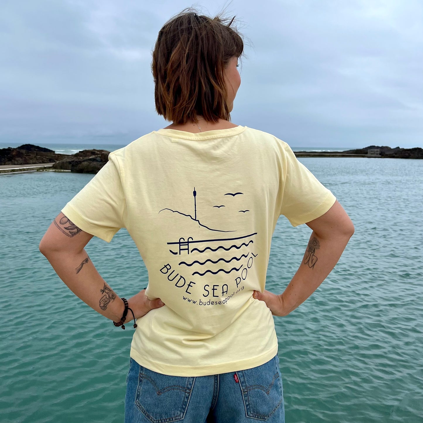 Womens Organic Cotton Scoop Neck T-Shirt NEW 2026 Colours
