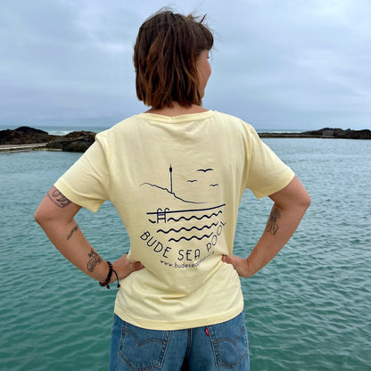 Womens Organic Cotton Scoop Neck T-Shirt NEW 2026 Colours