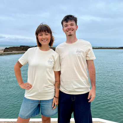 Exclusive Jenn Alexander Bude Sea Pool Design T-Shirt
