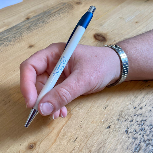 Pen with Bude Sea Pool Logo