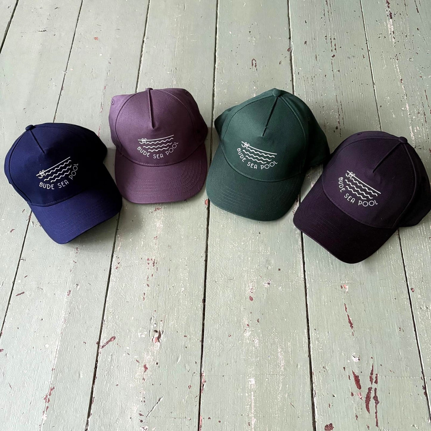 Baseball Cap with Bude Sea Pool Logo