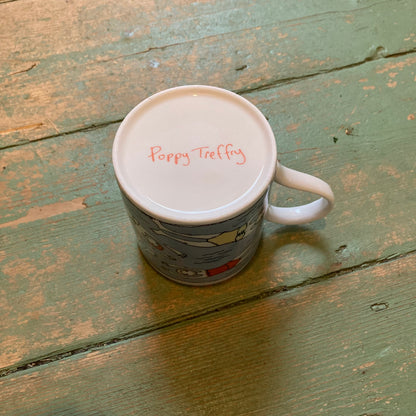 Poppy Treffry Bathers Bone China Mug