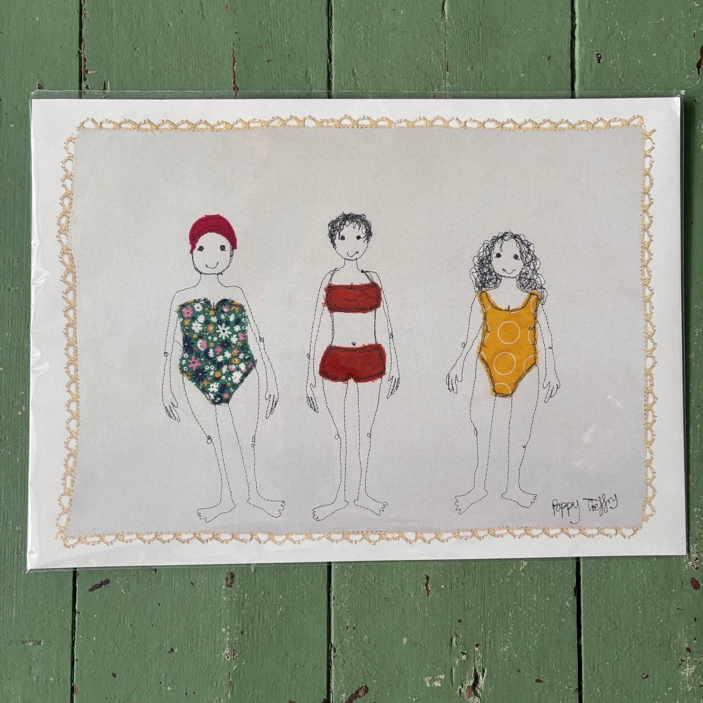 Poppy Treffry Bathing Beauties A3 Print