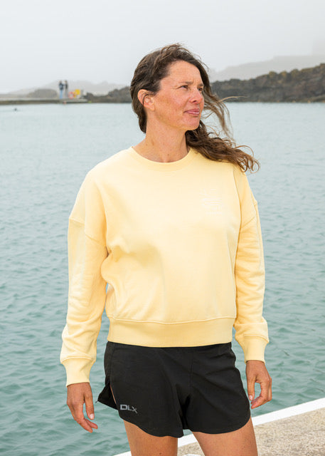 Sweatshirt Women Organic Viva Yellow image 1