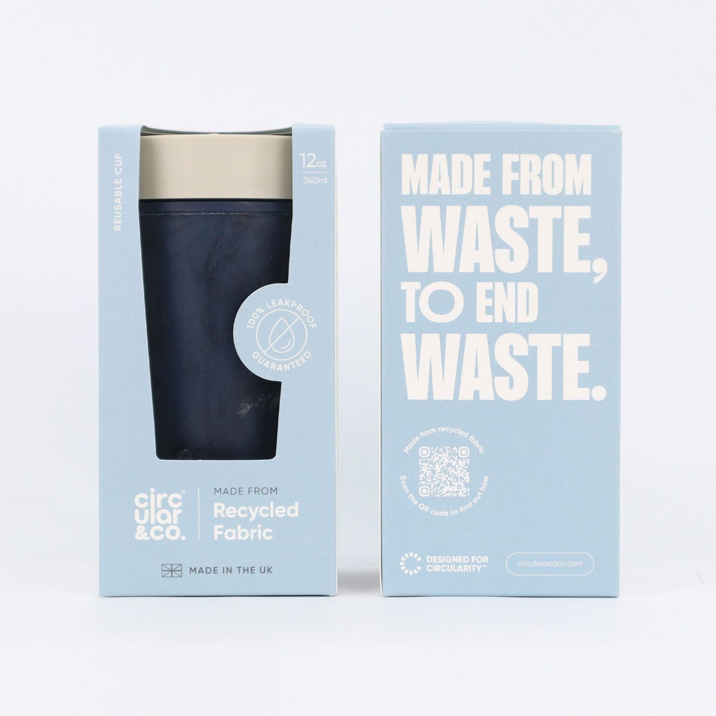 Circular Cups - Recycled Fabric (Ecru) image