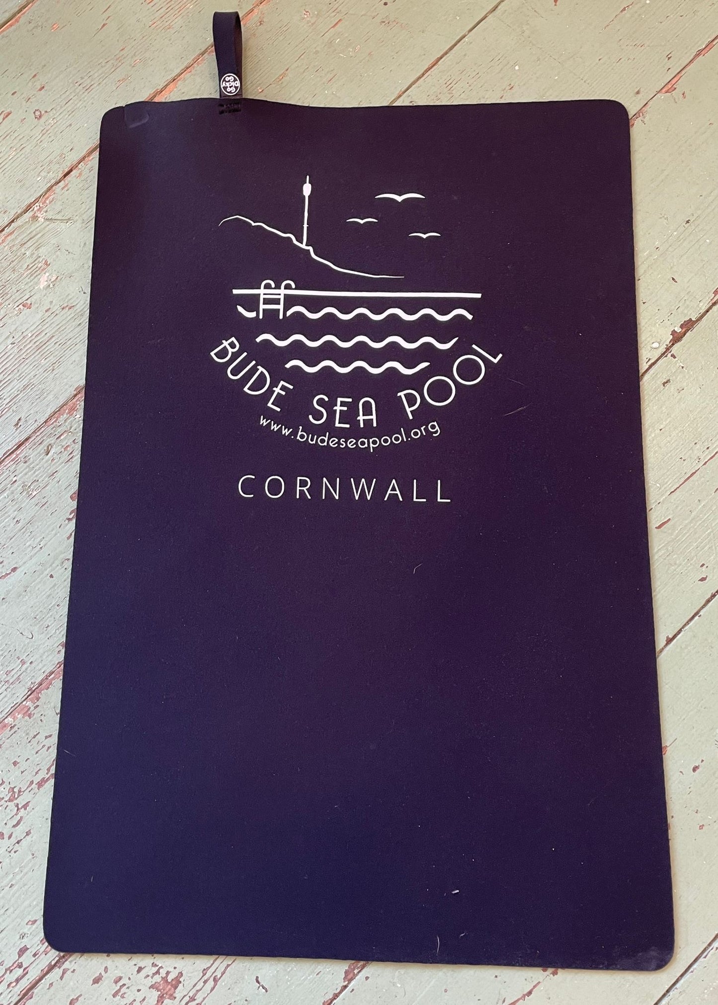 Neoprene Changing Mat with Bude Sea Pool Logo
